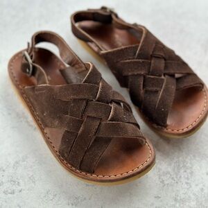 The Eugéns Leather Sandals | Size 29 (US 11) | Maisonette